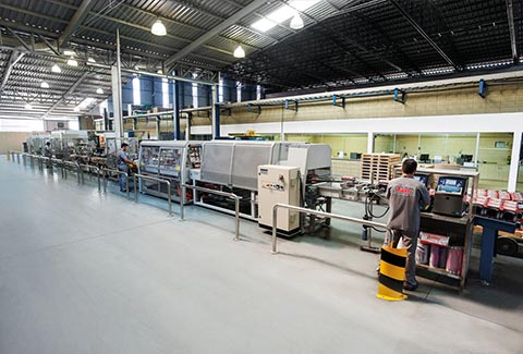 Linha de Acabamento Automatizada